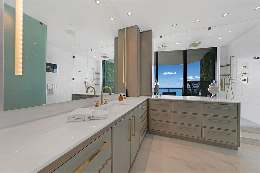 Master bathroom